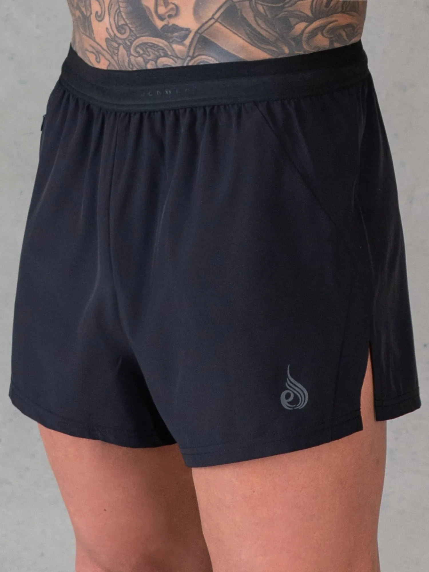 3" Training Shorts - Black