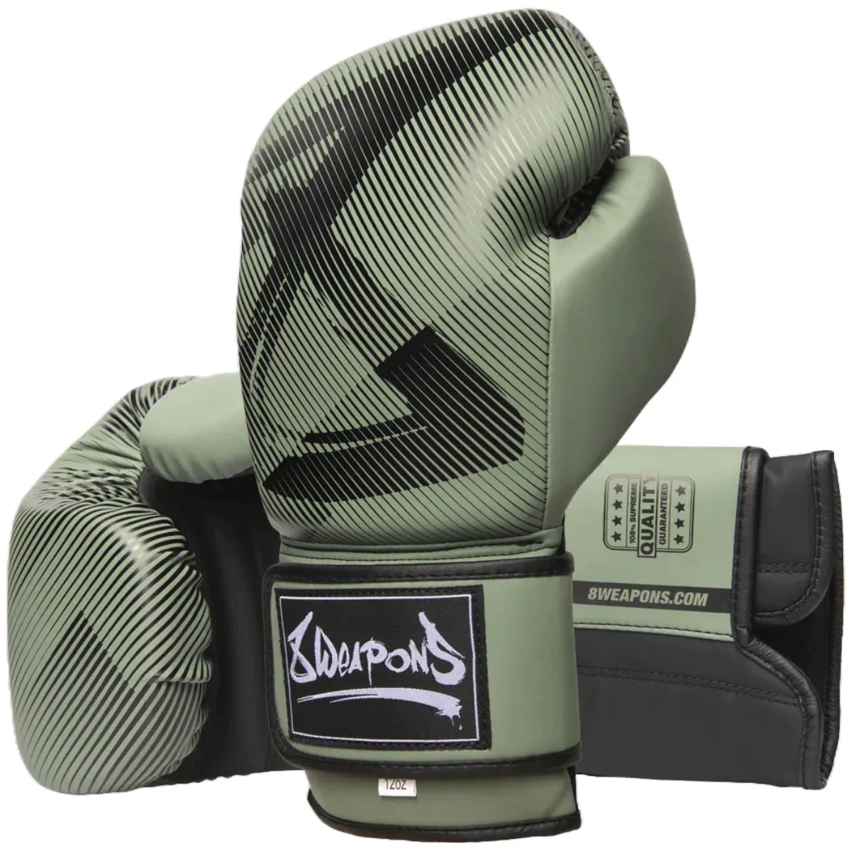 8 Weapons Hit Boxing Gloves Olive