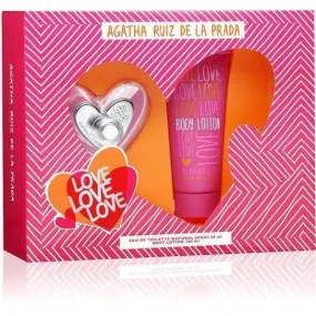 Agatha Ruiz De La Prada Love Love Love EDT 50 ML   Crema 100 ML (M)