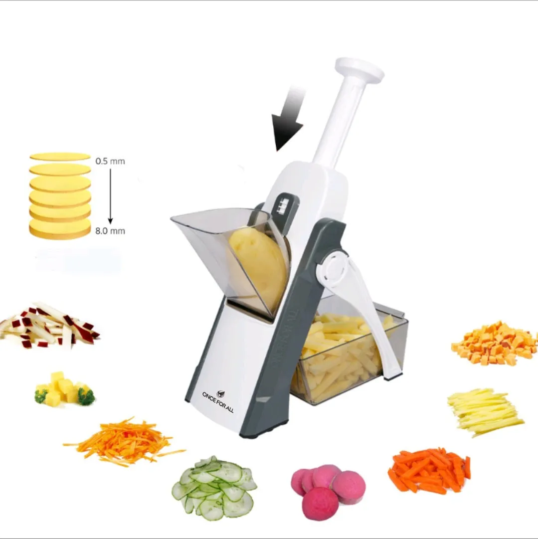 All-in-one Push Style Vegetable Chopper - Jennyhome