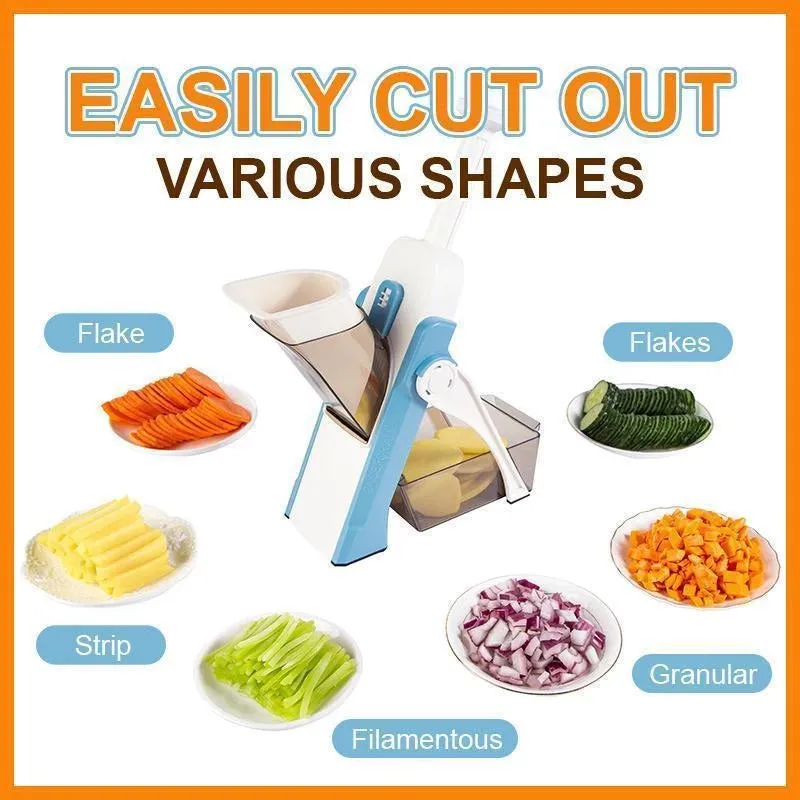 All-in-one Push Style Vegetable Chopper - Jennyhome