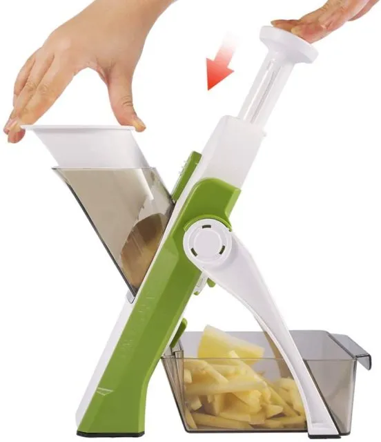 All-in-one Push Style Vegetable Chopper - Jennyhome