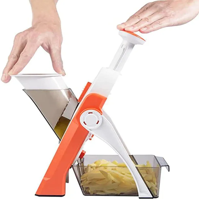 All-in-one Push Style Vegetable Chopper - Jennyhome