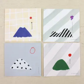 ANOYAMA! Mountain Block Memo Pad Subikiawa (120 sheets)