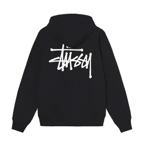 BASIC STÜSSY ZIP HOODIE