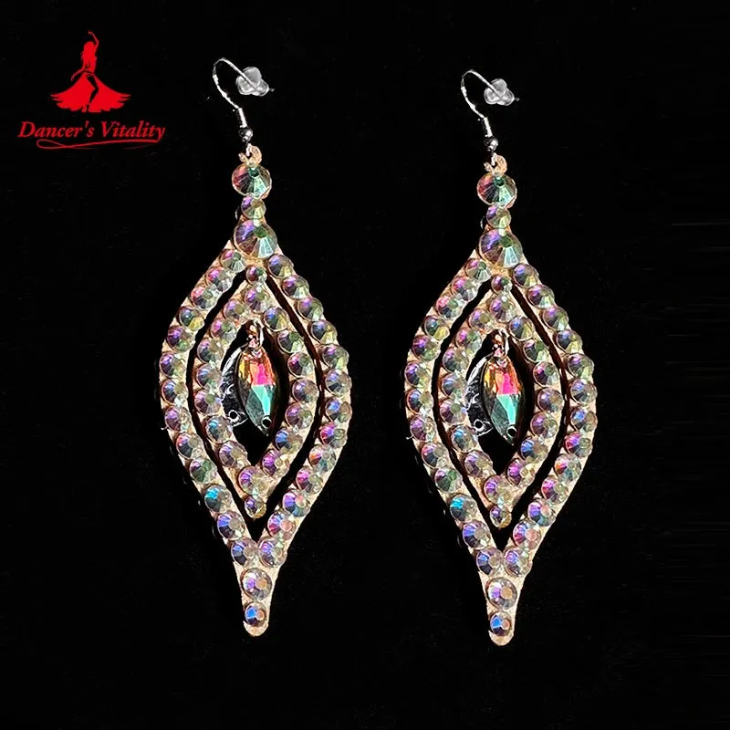 Belly Dance Earrings for Women Dance Performance Costumes Jewels