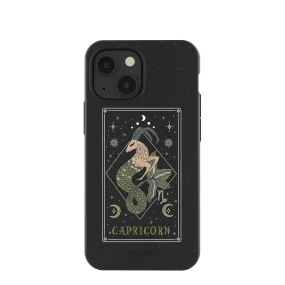 Black Capricorn iPhone 13 Mini Case