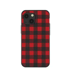 Black Flannel iPhone 13 Mini Case