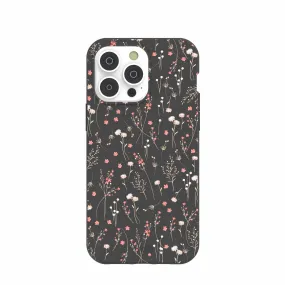 Black Night Garden iPhone 14 Pro Max Case with MagSafe Module