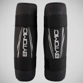 Bytomic Axis V2 Shin Guards Black/White