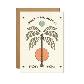 Cai & Jo Over the Moon Card