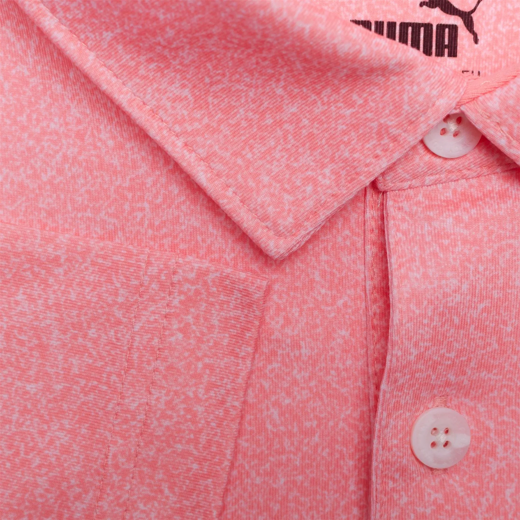 Cloudspun Primary Polo Flamingo Pink - SS23