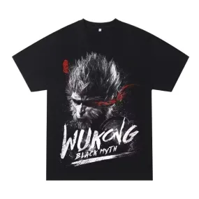 Cotton Color T-Shirt - Black Myth: WuKong