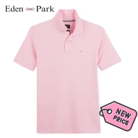 Eden Park Stretch Pima Cotton Pink Polo Pink