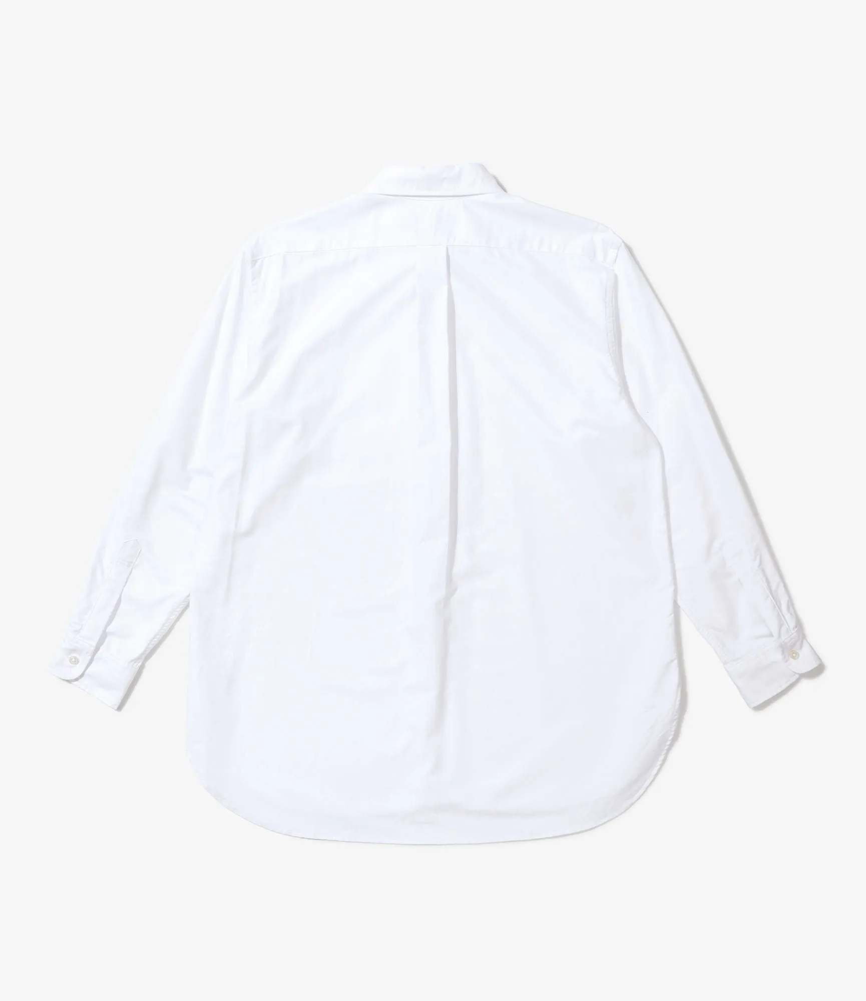 Engineered Garments 19 Century BD Shirt - White Cotton Oxford