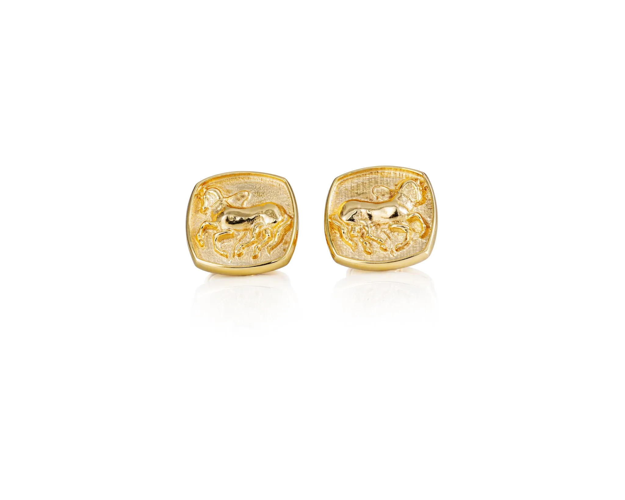 Finnhorse Cufflinks | Gold