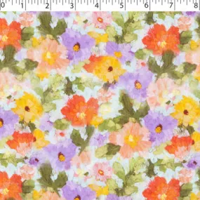 FLIRTY FLORALS - IMPRESSIONIST GARDEN