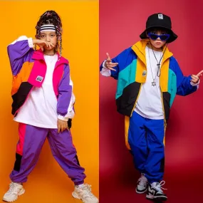 #H213 Hip Hop Jacket- Jogger Pants- Costumes- Street wear