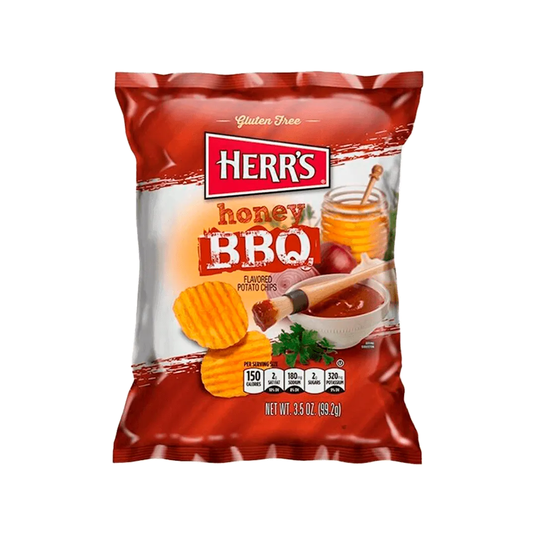 Herr's Honey BBQ Flavored Potato Chips