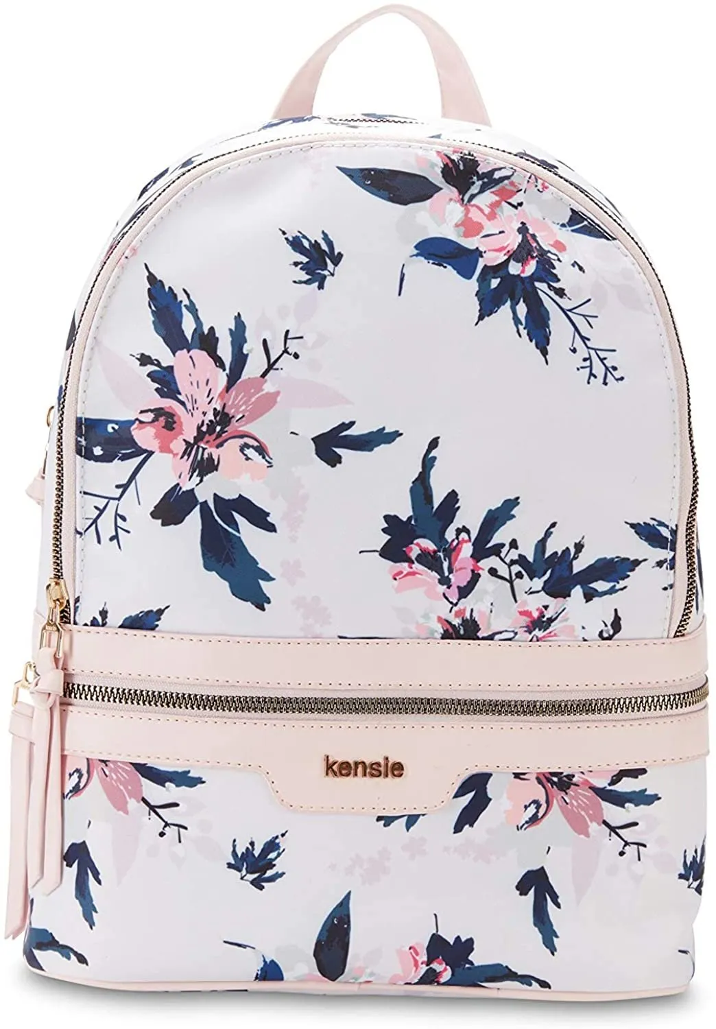 Kensie Womenâ€™s Nylon Floral Backpack