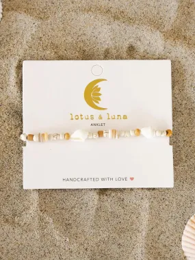 Lotus & Luna Tybee Beachcomber Anklet