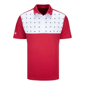 Men's Levelwear USMNT Horizon Red Polo