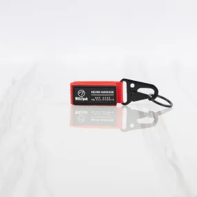 Multi-Functional Nylon Key Chain Blood Orange