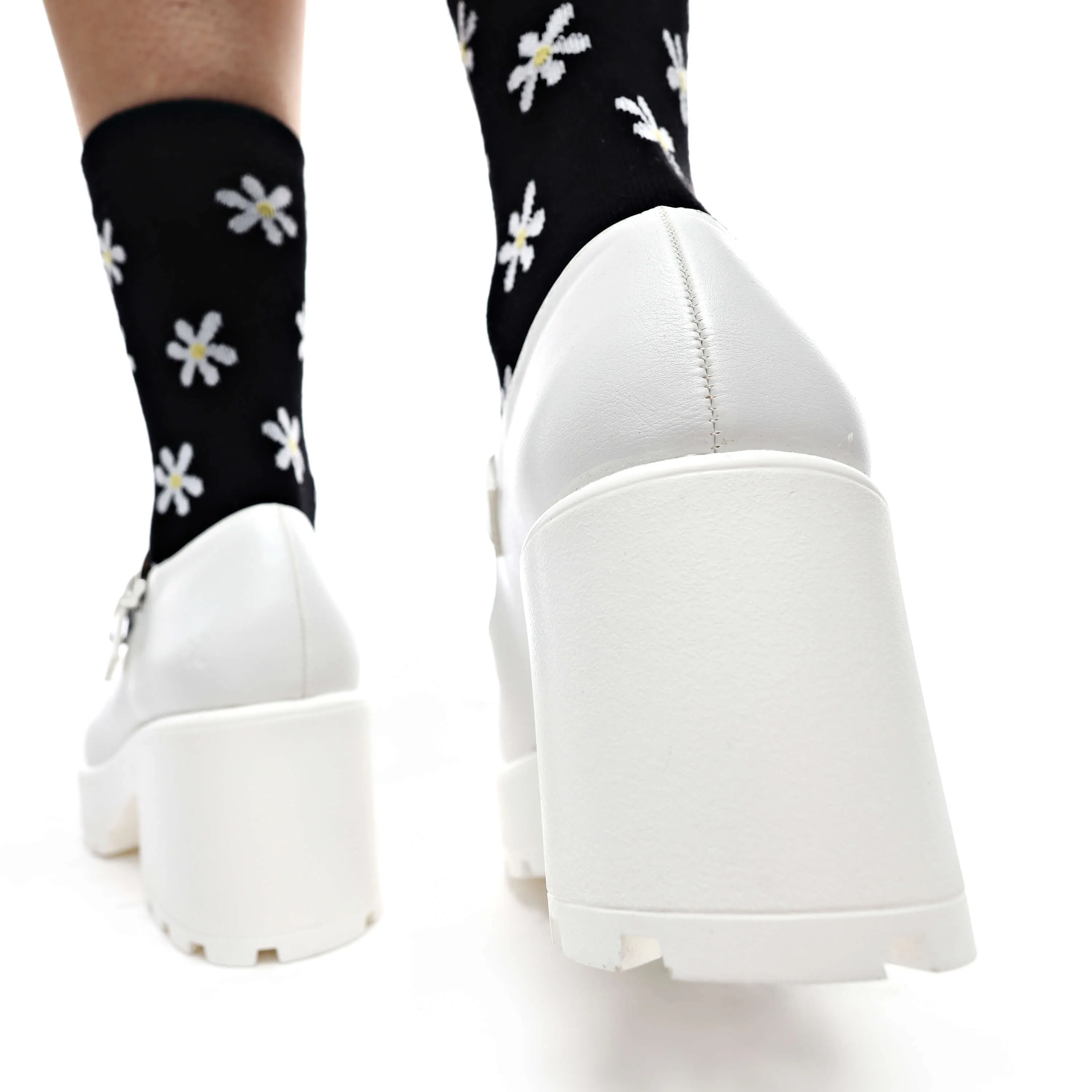 Tira Mary Jane Shoes 'White Washout Edition'