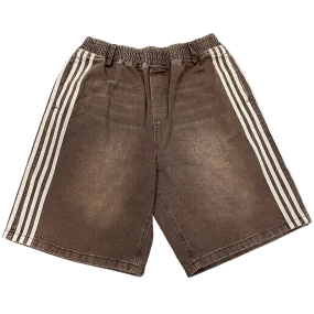 TRACK JORTS (BROWN)